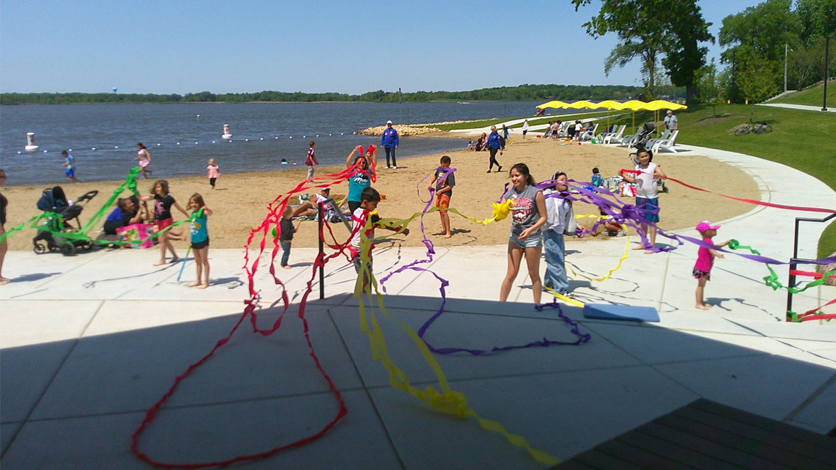 Lakefront Beach Party and Bike Rodeo in Fox Lake